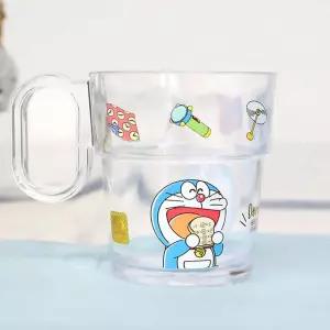 아크릴컵 음료컵 손잡이 220ML 굿즈 스택 캐릭터