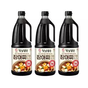 청정원 장아찌 간장 소스 1.7L  3개