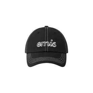 [이미스]m1037 1477956 여성 캡 야구모자 모자 캡 LETTERING LOGO WHITE STITCH BALL CAP BLAC