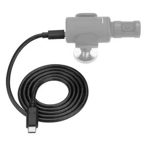 Creators용 Geekria USB-C-마이크로 USB 마이크 케이블 Shure MV7 MV88 MV5 MV51 MVi와 호환 가능