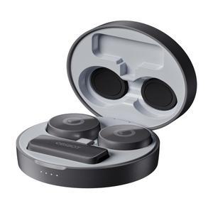 OBSBOT Vox 무선 마이크 300m 범위의 듀얼 라발리어 48kHz/24비트 스튜디오 오디오 스트리밍 USB-C 플매트