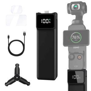 DJI 오즈모 포켓 4 배터리 핸들 5000mA 휴대용 연장된 전력 공급에 적합