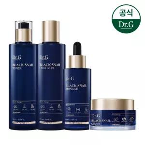 블랙스네일 프레스티지 4종 풀 기초 세트 (토너150mL, 에멀전150mL, 앰플50mL, 크림50mL)
