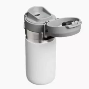 스탠리 텀블러 원터치 플립 물 473ml 프로스트화이트 BNS