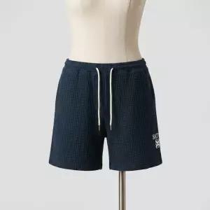 세터 와플 밴딩 쇼츠 네이비 SA262UHT01 NVY