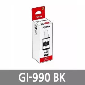 캐논 국내 정품 GI-990 PBK 잉크 검정 6,000매 PIXMA G1900 G1910 G2900 G2910 G2915 G3900