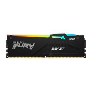 킹스턴 퓨리 비스트 RGB 128GB (2x64GB) 5600MT /s DDR5 CL36 데스크탑 메모리 | AMD 엑스포 KF556C36BBEAK2-128