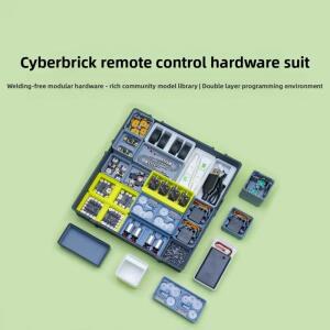 Bambu Lab CyberBrick 원격 제어 하드웨어 세트 레이싱 로봇 DIY 조립 장난감 3D 프린팅 모델 부품의 완전