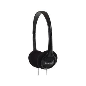 Koss KPH7 경량 휴대용 헤드폰, 블랙