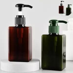 공병 사각 펌프 공병 디스펜서 150ml 그린