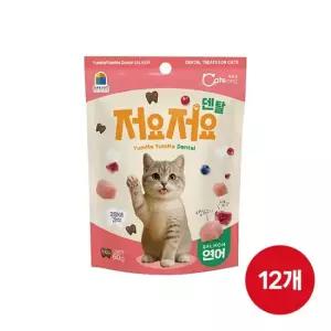 캐츠랑 저요저요 덴탈 연어 60G 12개