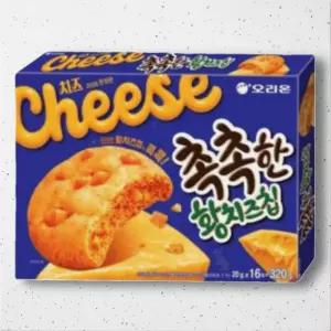 오리온 촉촉한 황치즈칩 320g 콕콕