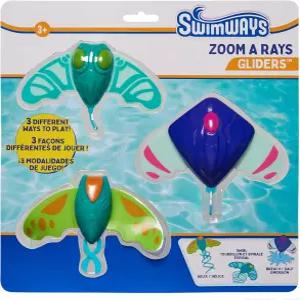 SwimWays ZoomARay 워터 장난감 수영 훈련용 풀 5세 이상 를 위한 야외 게임 3팩