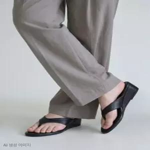 [정상가 39900원]쪼리 웨지 뮬 (4cm) HPWWIGS605