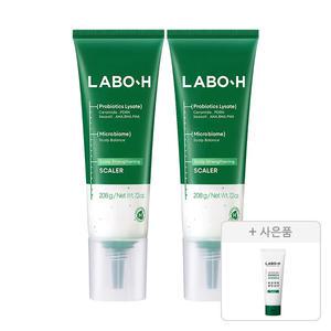 라보에이치 두피강화클리닉 스케일러 208g, 2개+증정(두피강화 샴푸 112ml, 1개)