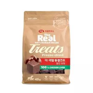 하림펫푸드 더리얼 동결건조 닭간 트릿