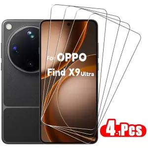 OPPO Find X9 Ultra용 풀 클리어 강화유리 Ultra 스크린 보호필름 보호용 폰 필름