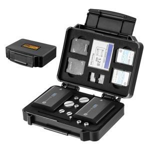 FOMITO 카메라 배터리 보관 케이스 메모리 카드 박스 SD TF 카드용 캐논 LP-E9 소니 NP-FZ100 니콘 EN-EL15