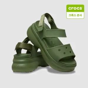 여성화 소호 Y 스트랩 샌들 아미 그린 211755-309