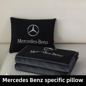 메르세데스 벤츠 호환용 S/C/E 클래스 자동차 베개 및 담요 이중 용도 W204 W166 E300L C260L 후면 GLC 4계
