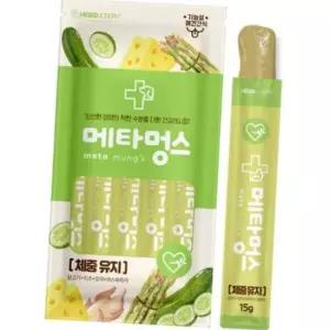 강아지 메타멍스 스틱 간식 체중관리 5개입 1P 영양