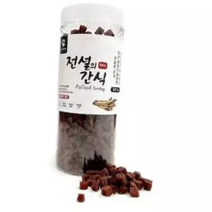 전설의간식 황태 져키 1kg 강아지 노즈워크 간식