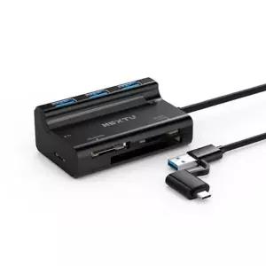 멀티 usb 허브 7in1 c 타입 허브 고속 데이터 휴대용