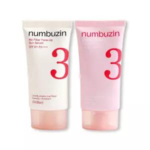 넘버즈인 3번 도자기결 톤업베이지 선크림 50ml 2종