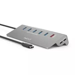 멀티포트 usb 허브 퀵차지 usbc 타입 허브 데이터 전송 확장