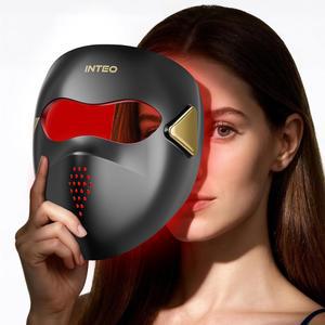 얼굴을 위한 4D 무선 적광 테라피, 328개의 LED 4가지 모드 젊은 피부를 페이스 마스크, 4000mAh 4시간 충전식 스마트 리모컨, 눈 보호, 스킨케어 주름, 잔주름, 여성용 다크 스팟