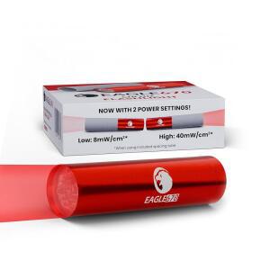 일반적인 웰빙을 위한 Eagle670 670nm 적색광 테라피 8mW /cm2-130mW /cm2 | 미국 연구소 검증 손전등 (LED) w /간격 튜브 눈에 잘 띄지 않음 - 블루라이트 없음 v1.0-3.0