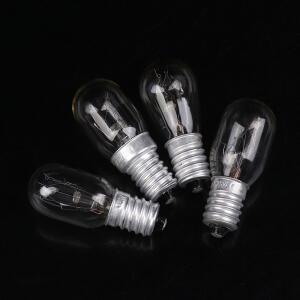 5개입 E14 10W 220V-230V 백열 전구 소금 램프 냉장고 오븐 교체용 조명