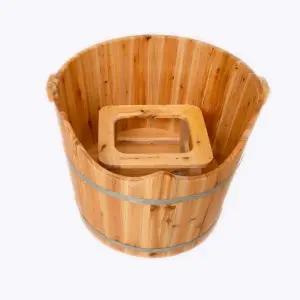 좌욕 통 대야 훈증통 훈증 엉덩이 세발대 찜질 나무