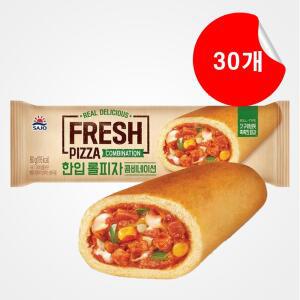 [사조대림] 한입 롤 피자 콤비네이션, 80g, 30개