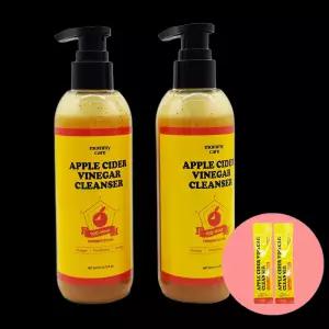 1+1 마미케어 애사비 클렌저 200ml x 2개 + 2ml x 2개
