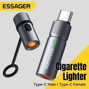 Essager TypeC 미니 담배 라이터 텅스텐 와이어 블로잉 충전 없이 안전 및 에너지 절약 비행기에서 휴대 가