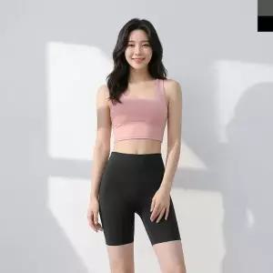 KAA 9009W 슬림핏 텐션 바이커 쇼츠 5부 레깅스