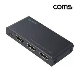 고품질 TBZ Coms HDMI 분배기 1대2 8K 60Hz 4K 120Hz HDR UHD 화면 EDID 다운스...