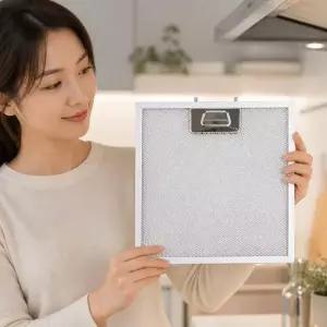 레인지후드 망 필터 교체용 3중 그물망 기름때 방지