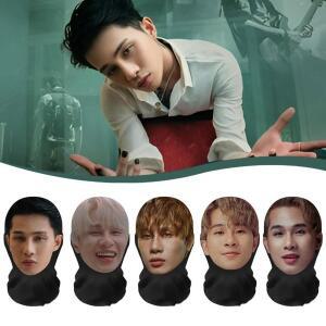 남녀공용 3D 프린트 풀페이스 마스크, 탄성 메쉬, 코스프레 모자, 파티 시뮬레이션, 바라클라바 모자, 통기