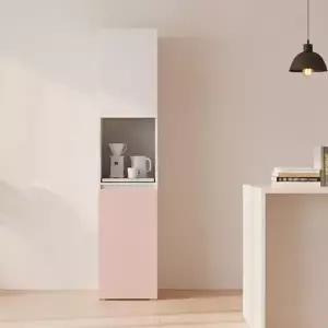 우아미가구 더 슬림 틈새 주방 밭솥수납장 400x410