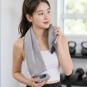 ( )땀흡수 스포츠 타월 그레이 건식 수건 운동용 냉감 타올