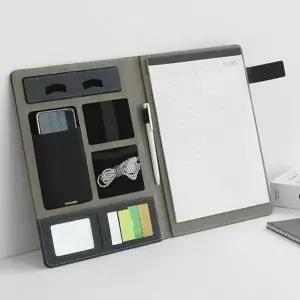 [mbjWaz66]가죽노트패드 노트파일 오피스MemoPad A4