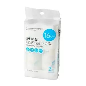 ( )사선 커팅 테이프 클리너 리필 16cm 2개입 컷팅 돌돌이