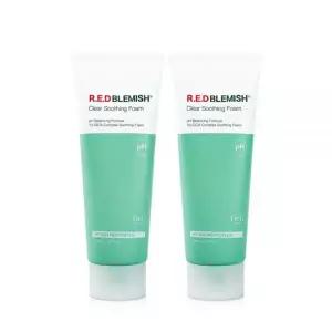 1+1 닥터지 약산성 레드 블레미쉬 클리어 수딩 폼 150mL 2개