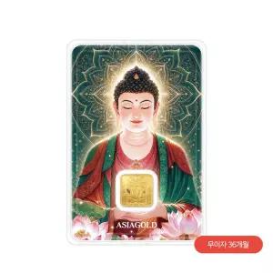 [무이자 최대 36개월] 3.75g 붓다 스퀘어 골드바