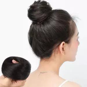 [콩심팥심]인모 생머리 똥머리 헤어밴드