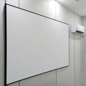빔스크린 벽걸이 액자 120인치 원단 가정용 금속 학원 홈시어터