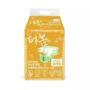 [셀러허브]더봄 성인 기저귀 와이드 매직 프리미엄 프리사이즈(대형) 10매 1팩 (S27387997)