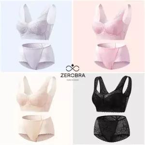 [무료배송] 제로브라 썸머 레이스 브라팬티 4세트